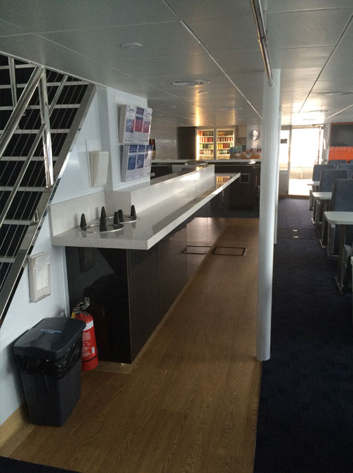 Main Deck Buffet Servery