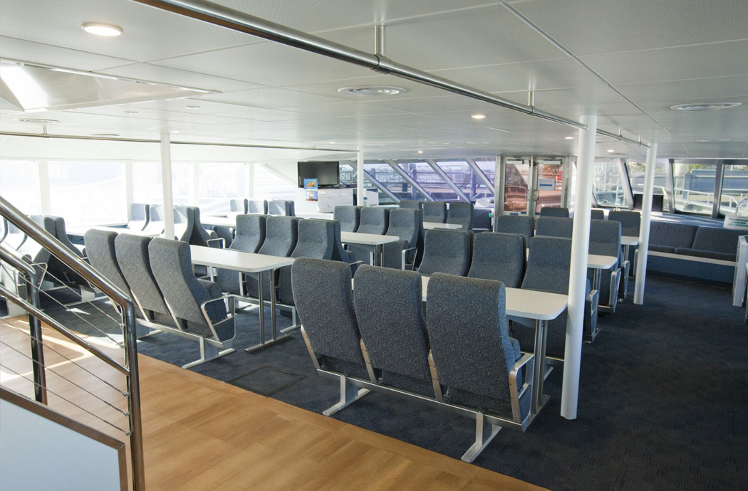 Main Deck Seating Forward
